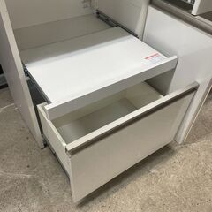 リサイクルショップどりーむ天保山店　No5387 キッチンボード　創愛ファニチュア　大型　人気の白🎵　大容量♪　便利なキッチン収納♪の画像