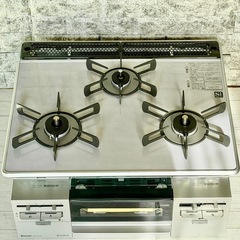 リンナイ「ベーシックシリーズ」LPガスビルトインコンロ 両面焼きグリル・幅60の画像