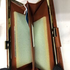 【ジャングルジャングルサカイ石津店】DAKS ダックス 長財布 がま口 レザー ブラウン 堺市 石津の画像