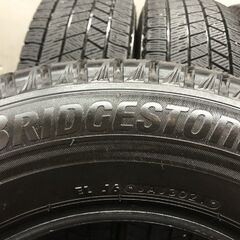 BS BRIDGESTONE BLIZZAK VRX3 185/70R14 14インチ スタッドレス 4本 21年製 ノート GB3フリード プレミオ アリオン等　(STD148)の画像