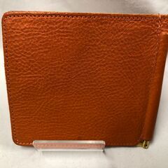 【ジャングルジャングルサカイ石津店】IL BISONTE イルビゾンテ マネークリップ 二つ折り財布 レザー 堺市 石津の画像