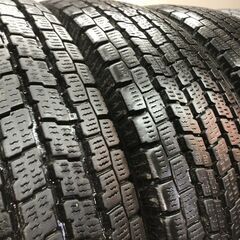 YOKOHAMA ice GUARD iG91 225/75R16 118/116L LT 16インチ ライトトラック用 スタッドレス 6本 22～23年製 バリ溝 キャンター等　(STT104)の画像
