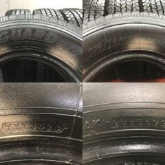 YOKOHAMA ice GUARD iG91 225/75R16 118/116L LT 16インチ ライトトラック用 スタッドレス 6本 22～23年製 バリ溝 キャンター等　(STT104)の画像