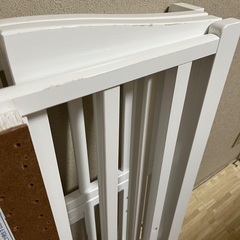 カトージ　ミニベビーベッド　白の画像