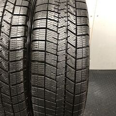 DUNLOP WINTER MAXX WM03 165/65R14 14インチ スタッドレス 4本 21年製 バリ溝 トール タンク ブーン ソリオ パッソ ルーミー等　(STD137)の画像