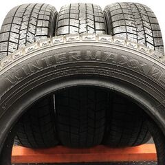 DUNLOP WINTER MAXX WM03 165/65R14 14インチ スタッドレス 4本 21年製 バリ溝 トール タンク ブーン ソリオ パッソ ルーミー等　(STD137)の画像