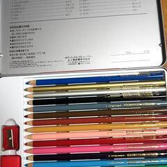 ミッキーマウス　色鉛筆　１８色　三菱の画像