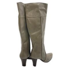 TRUSSARDI トラサルディ ブーツ レザー グレー レディース 24【古着】【中古】の画像