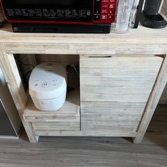 【お譲り先確定しました】食器棚【東京インテリア】の画像