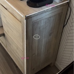 【お譲り先確定しました】食器棚【東京インテリア】の画像