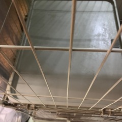 猫用3段ゲージ下トイレ、物入れ付きの画像