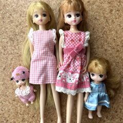 ★美品「リカちゃん人形セットと衣装・小物」の画像