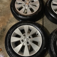 スズキ純正ホイールタイヤセットの画像