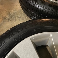 スズキ純正ホイールタイヤセットの画像