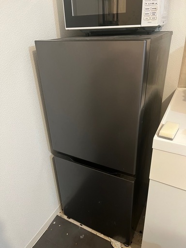 AQUA冷凍冷蔵庫ダークグレー
