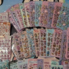 ボンボンドロップシール　おしりシール　ウォーターシール　ラブブグッズの画像