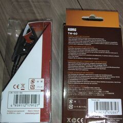 【新品未開封】KORG コンタクトマイクとチューナーの画像