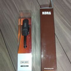 【新品未開封】KORG コンタクトマイクとチューナーの画像
