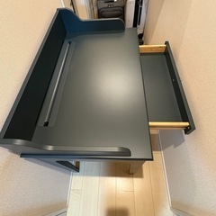 【IKEAイケア】美品　デスク LOMMARP ロマルプ　深緑の画像