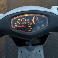 低走行　アドレスv125の画像