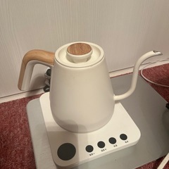 HAGOOGI(ハゴオギ) 電気ケトル 0.8L コーヒーポット 電気 ケトル コーヒー 温度 調節 細口ドリップケトル 温度設定 ケトル おしゃれ 保温ポット の画像