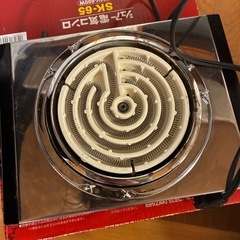 シュアー電気コンロの画像