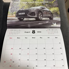 2026壁掛けカレンダーの画像