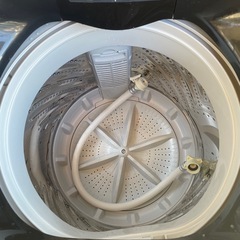 D縦型全自動洗濯機 洗濯4.5kg 上開き アイリスオーヤマ TNI-45A1-B 25年製 家電 洗濯機の画像