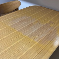 【決まりました】2人がけダイニング(1部折りたたみ可能)の画像