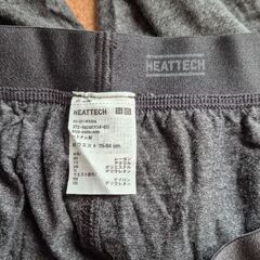ユニクロ　ヒートテック　ステテコ　ダークグレー　M　2枚1セット　袋なしの画像