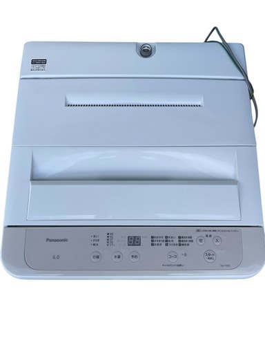 【25年式】Panasonic洗濯機　6.0kg
