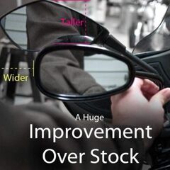 PCX他バイクミラーカーボン模様LED付き ウインカー 左右セット右10mm 逆ネジ 左10mm 正ネジに汎用 ホンダ スズキ カワサキ汎用　の画像