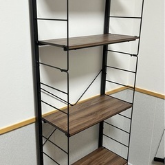 【組み立て済み・未使用】ニトリ Nポルダ 幅60cm 5段 ミドルブラウンの画像