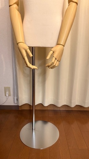 SUN メンズトルソー 腕付き 可動式 バスト94cm 店舗什器