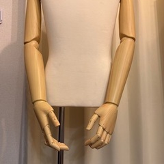SUN メンズトルソー 腕付き 可動式 バスト94cm 店舗什器の画像