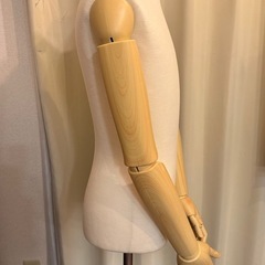 SUN メンズトルソー 腕付き 可動式 バスト94cm 店舗什器の画像