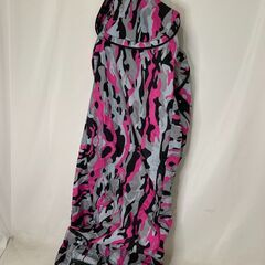 Gimmie? ゴルフ トラベルカバー ピンク 迷彩 ポーチ一体型収納の画像