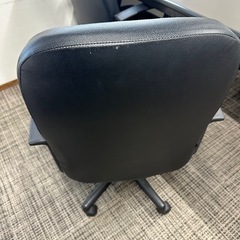 1/16まで⭐︎会議用テーブル＋高級感のあるレザー調チェア4脚セットの画像