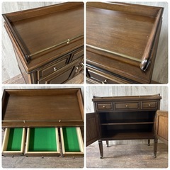 マルニ キャビネット キッチンワゴン 棚 ビュッフェワゴン 地中海 マルニ木工 MARUNIの画像