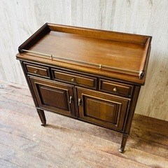 マルニ キャビネット キッチンワゴン 棚 ビュッフェワゴン 地中海 マルニ木工 MARUNIの画像