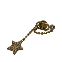 クリスチャンディオール Christian Dior ピアス CDロゴ スターチャーム  ピアス 両耳用 片方のみ ゴールドの画像