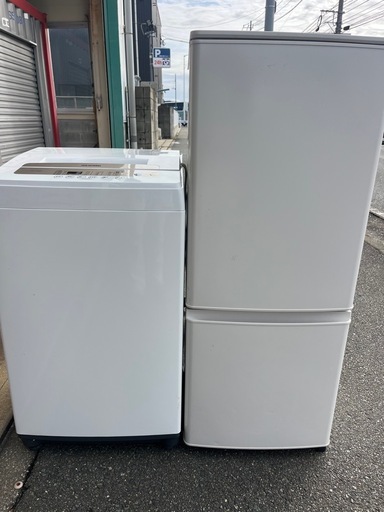 福岡市配送設置無料　冷蔵庫、洗濯機セット
