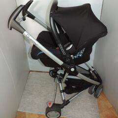 ベビー・子供用品買取販売キッズモール湘南/Quinny Zapp Extra＋マキシコシカブリオフィックス/新生児～３歳頃/洗濯済の画像