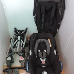 ベビー・子供用品買取販売キッズモール湘南/Quinny Zapp Extra＋マキシコシカブリオフィックス/新生児～３歳頃/洗濯済の画像