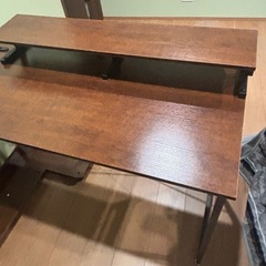 ゲーミングデスクL字型　幅120cmの画像