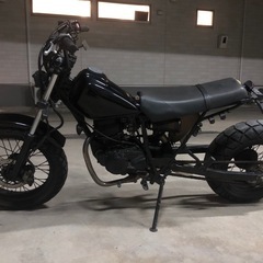 tw200 ヤマハ　スカチューン　dg07 2jl 実働車体　現状販売　225の画像