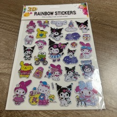 レインボーステッカーの画像