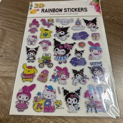レインボーステッカーの画像