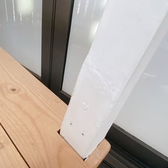 ベンチ　長椅子　（中古）ハンドメイドの画像