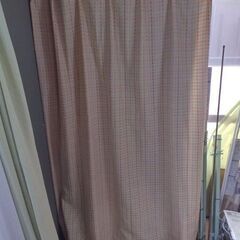 観音寺 本棚 5段 重たいです カーテン付き １８１ｘ８５ｘ３０ｃｍ 中古品 の画像